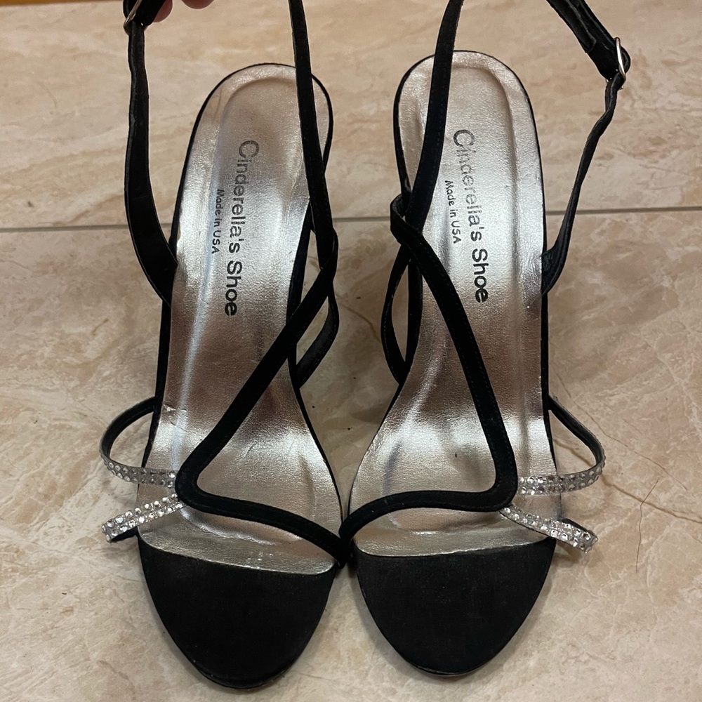 Strappy heels